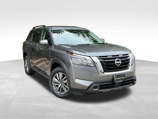 Gun Metallic 2025 Nissan Pathfinder SV 4WD