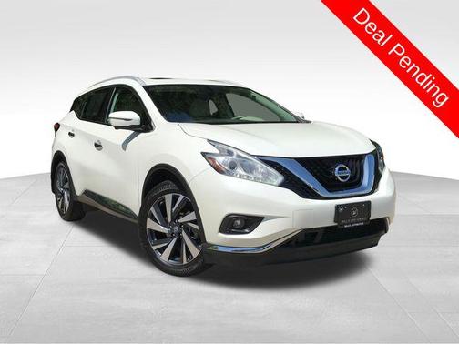 Pearl White 2017 Nissan Murano Platinum