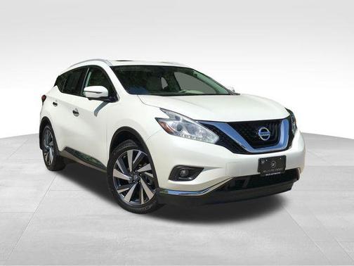 Pearl White 2017 Nissan Murano Platinum