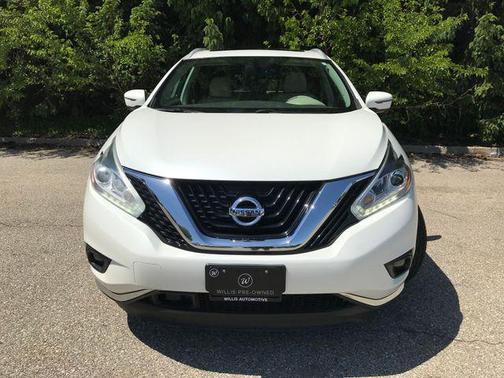 Pearl White 2017 Nissan Murano Platinum