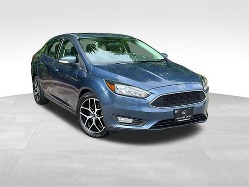 Blue Metallic 2018 Ford Focus SEL