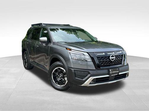 Gun Metallic 2025 Nissan Pathfinder Rock Creek 4WD