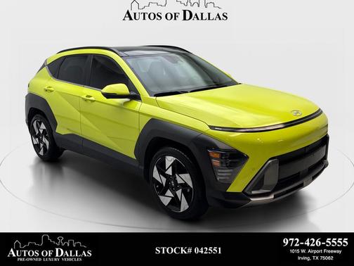 Neoteric Yellow 2024 Hyundai KONA Limited