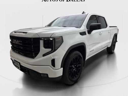 Summit White 2025 GMC Sierra 1500 Elevation