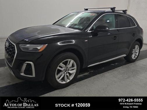 Mythos Black Metallic 2022 Audi Q5 45 S line Premium