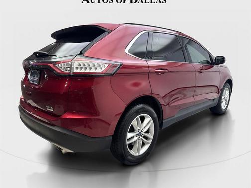 Ruby Red Metallic 2018 Ford Edge SEL