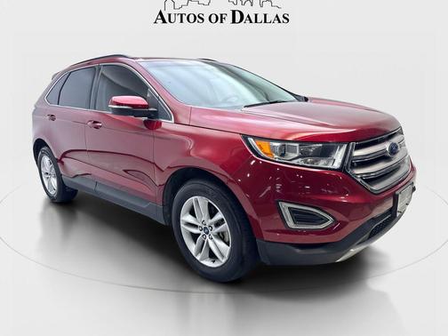 Ruby Red Metallic 2018 Ford Edge SEL