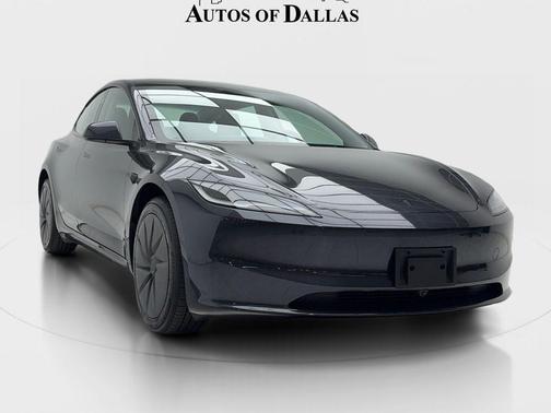 Black 2025 Tesla Model 3 Long Range