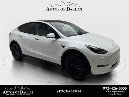 Pearl White Multi-Coat 2024 Tesla Model Y Long Range Dual Motor All-Wheel Drive