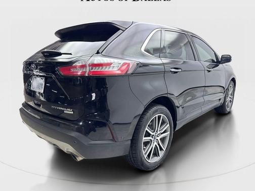 Agate Black Metallic 2019 Ford Edge Titanium
