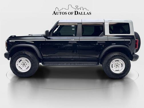 Shadow Black 2025 Ford Bronco Heritage Edition