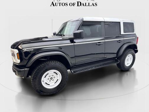 Shadow Black 2025 Ford Bronco Heritage Edition