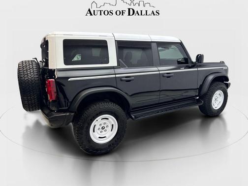 Shadow Black 2025 Ford Bronco Heritage Edition