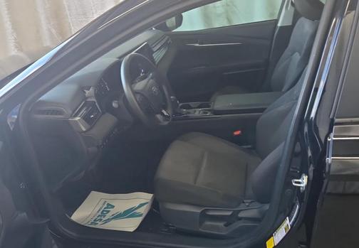 Midnight Black Metallic 2025 Toyota Camry LE