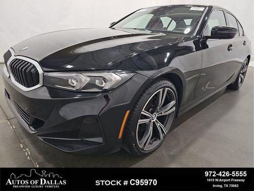Jet Black 2023 BMW 330 330i