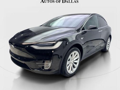 Solid Black 2021 Tesla Model X Long Range Dual Motor All-Wheel Drive