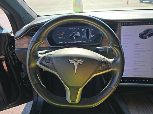 Solid Black 2021 Tesla Model X Long Range Dual Motor All-Wheel Drive