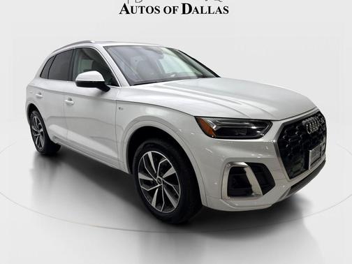 Glacier White Metallic 2023 Audi Q5 45 S line Premium