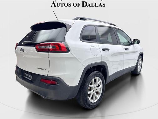Bright White Clearcoat 2017 Jeep Cherokee Sport