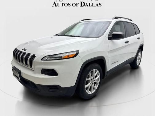 Bright White Clearcoat 2017 Jeep Cherokee Sport