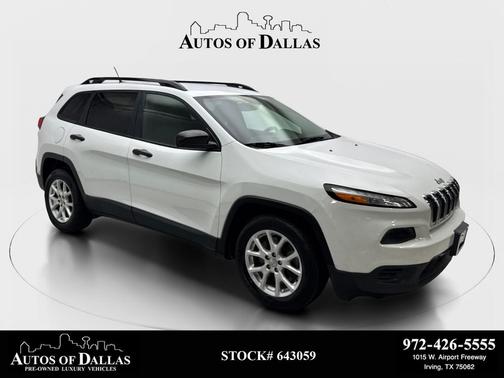 Bright White Clearcoat 2017 Jeep Cherokee Sport