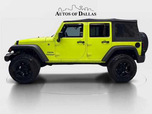Hypergreen Clearcoat 2016 Jeep Wrangler Unlimited Sport