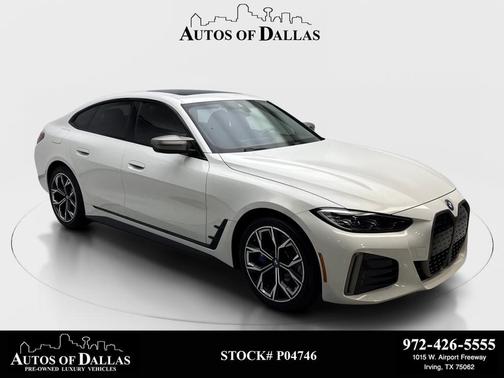 Alpine White 2023 BMW i4 Gran Coupe M50