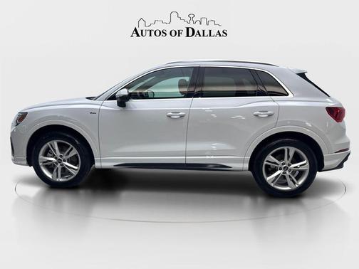 Glacier White Metallic 2024 Audi Q3 45 S line Premium Plus