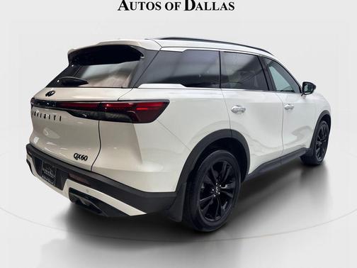 Majestic White 2025 INFINITI QX60 Luxe