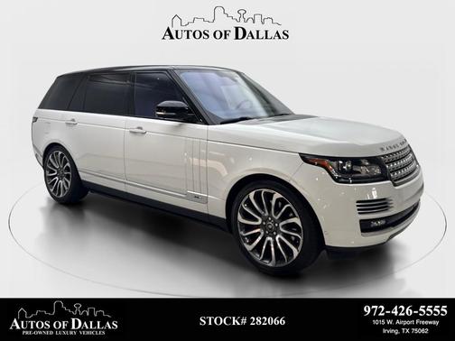 Fuji White 2016 Land Rover Range Rover 5.0L Supercharged Autobiography