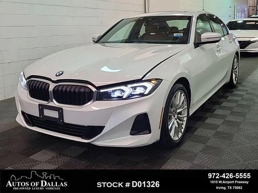 Mineral White Metallic 2023 BMW 330 330i