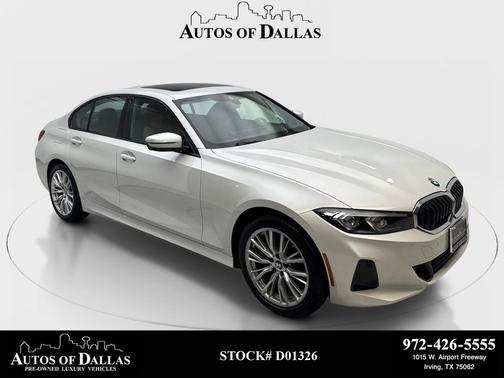 Mineral White Metallic 2023 BMW 330 330i