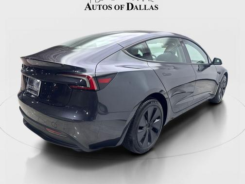 Stealth Grey 2025 Tesla Model 3 Long Range
