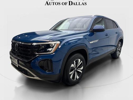 Blue Metallic 2025 Volkswagen Atlas Cross Sport 2.0T SE