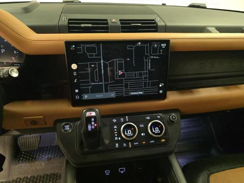 Santorini Black Metallic 2023 Land Rover Defender 130 X-Dynamic SE