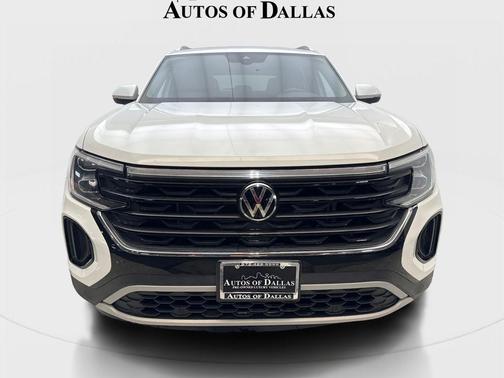 Pure White 2025 Volkswagen Atlas Cross Sport 2.0T SE w/Technology 4MOTION