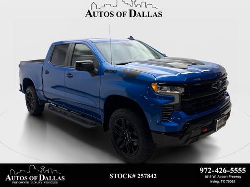 Glacier Blue Metallic 2023 Chevrolet Silverado 1500 LT Trail Boss