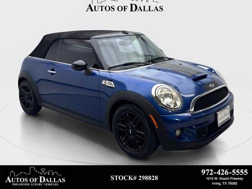 Lightning Blue Metallic 2015 MINI Convertible Cooper S