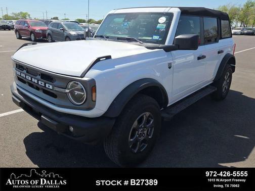 Oxford White 2023 Ford Bronco Big Bend
