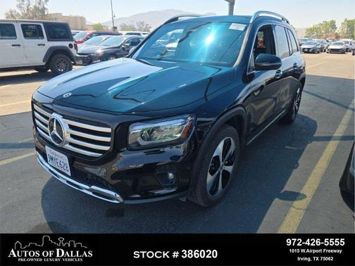 Black 2025 Mercedes-Benz GLB 250 4MATIC