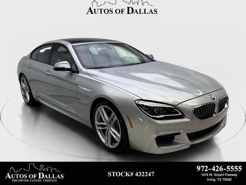 Silver 2016 BMW 640 Gran Coupe 640i Gran Coupe