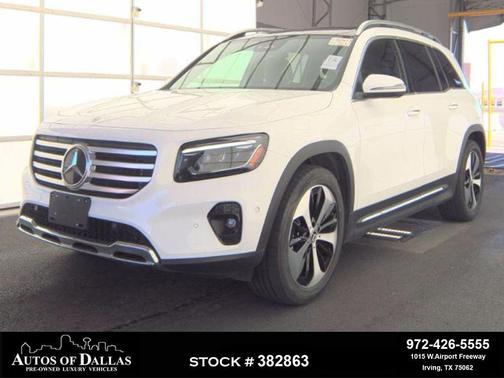 White 2025 Mercedes-Benz GLB 250 4MATIC