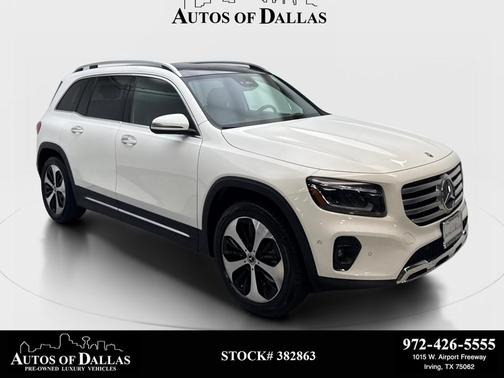 White 2025 Mercedes-Benz GLB 250 4MATIC