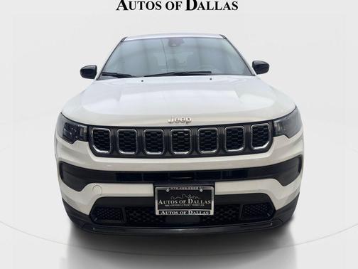 Bright White Clearcoat 2025 Jeep Compass Sport