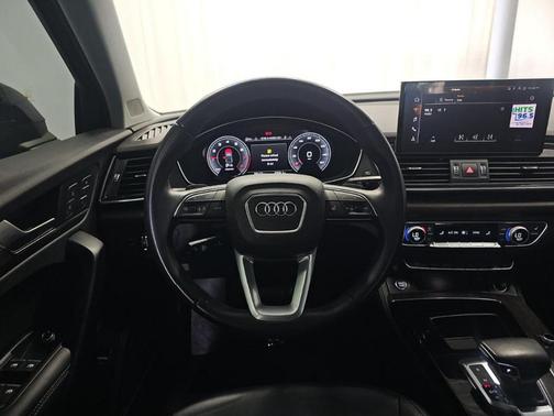 Blue Metallic 2023 Audi Q5 45 S line Premium Plus
