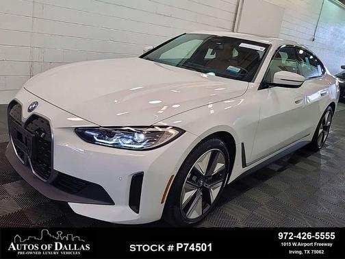 Alpine White 2023 BMW i4 Gran Coupe eDrive35