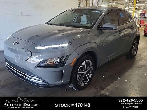 Galactic Gray 2023 Hyundai KONA EV SEL