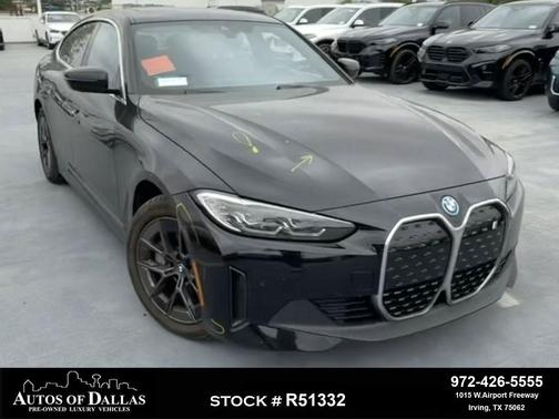 Jet Black 2024 BMW i4 Gran Coupe eDrive35