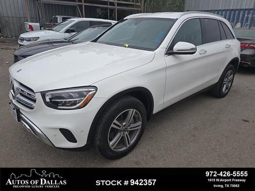 White 2021 Mercedes-Benz GLC 300 Base
