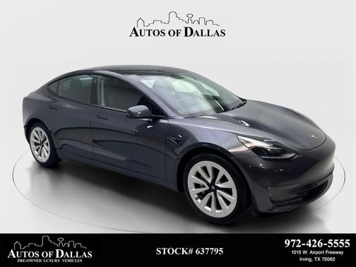 Gray 2023 Tesla Model 3 Long Range